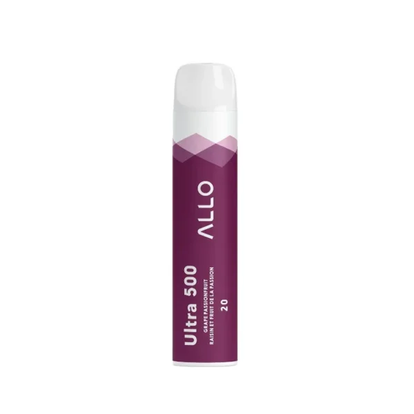 Allo Ultra 500 Grape Passionfruit at Sahara Vape Shop in Vancouver