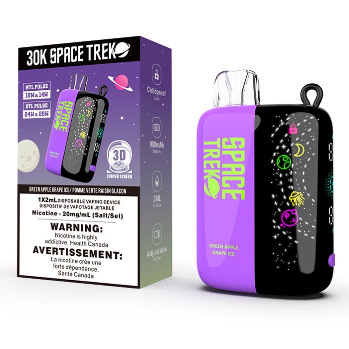 Space Trek Green Apple Grape Ice