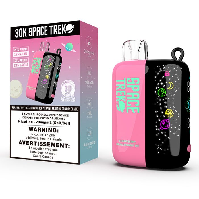 Space Trek Strawberry Dragon Fruit Ice
