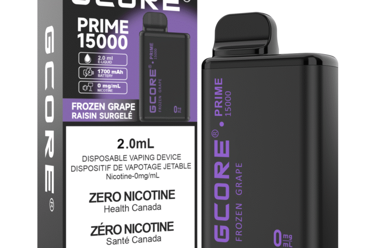 G Core Prime 15000 Puffs 0 Nic Disposable Vape in Sahara Smokes Vancouver Vape Shop